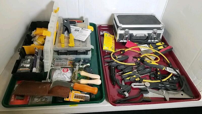 Hand Riveter, Hot Glue Gun, Tools, and More