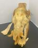 Boar Skull, Rattlesnake Taxidermy, and Resin Horn - 3