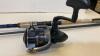 2 New Daiwa Spinning Fishing Reels with Rods - 7
