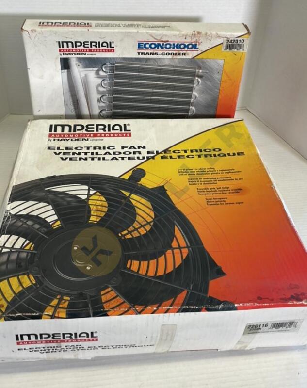 Imperial Automotive Trans-Cooler and Electric Fan