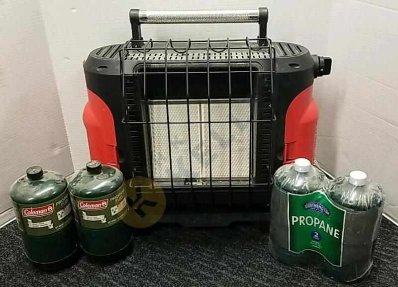 Dyno-Glo Heater and Propane Bottles