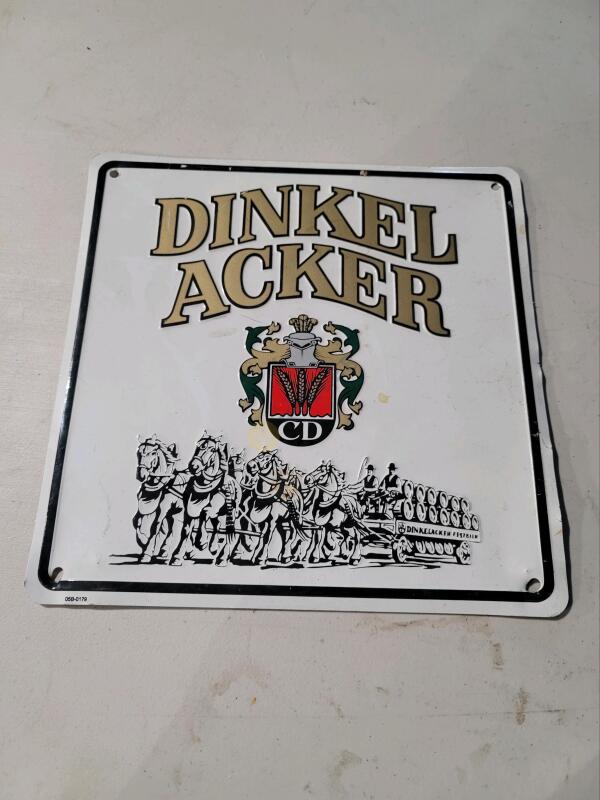 Dinkle Acker German Beer Sign