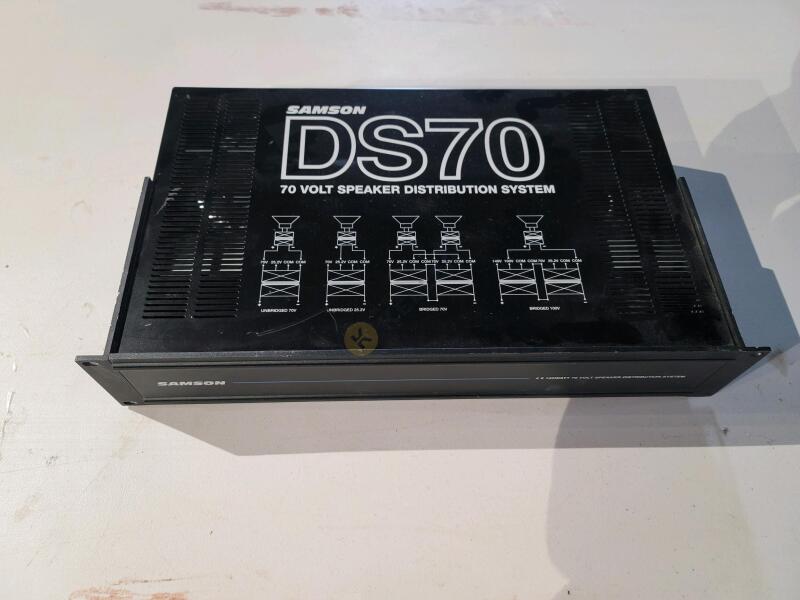Samson DS70 4 Channel-70 Volt Speaker Distribution