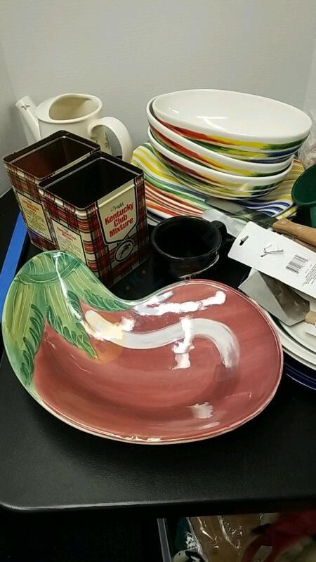 Assortment of Dishes, Cutlery, And More.