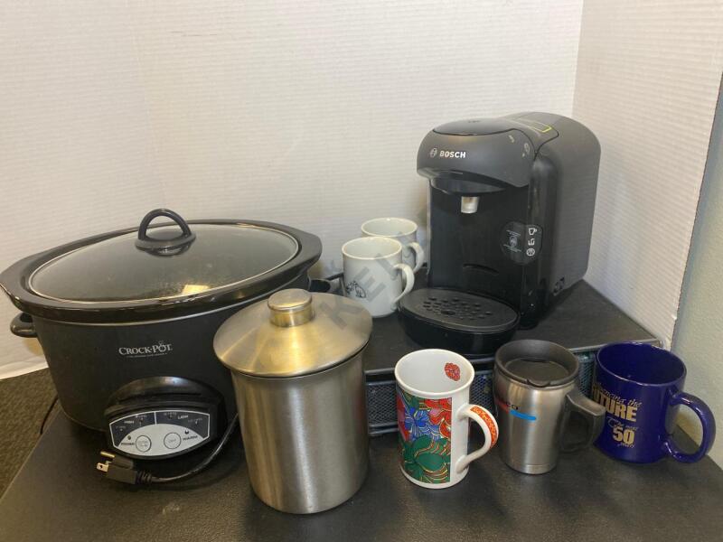 Bosch K-Cup Beverage Maker, Crock-Pot, and More