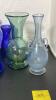 Blue Glass, Porcelain Items, and More - 2