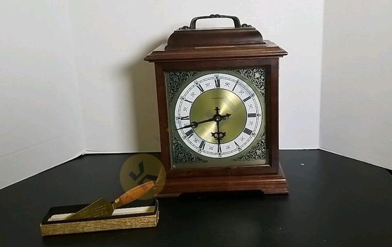 Hamilton Mantle Clock and a Letter Opener