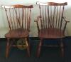 Cherry Dining Room Table and Chairs Set - 10