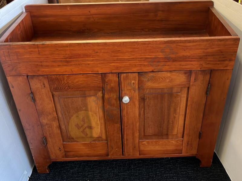 Vintage Wooden Dry Sink