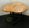 Entry Table and Oak Drop Leaf Table - 3