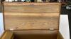 Wooden Hope Chest - 9
