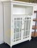 White Storage Cabinet and 4 Tiered Stand - 6