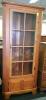 Corner Display Cabinet with Key - 2