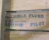 Vintage Airline Pilot Flexible Flyer Runner Sled - 7