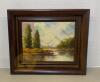 2 Framed Landscape Oil Paintings By Dane - 2