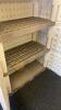 Rubbermaid Enclosed Shelf Storage System - 4