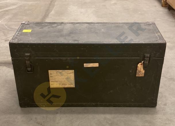 Vintage U.S. Military Trunk