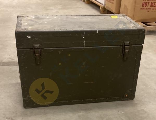 Vintage U.S. Military Trunk