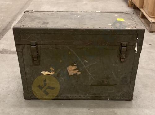 Vintage U.S. Military Trunk