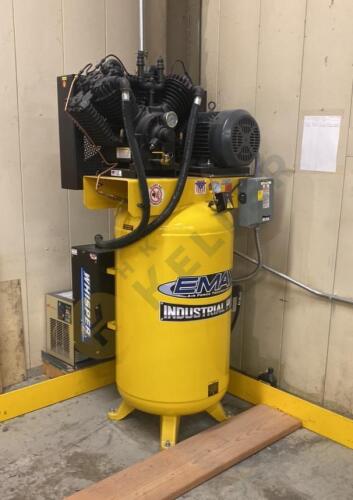 EMAX Industrial 2 Stage Air Compressor