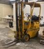 Clark CAP 2000 Propane Powered Fork Lift and Hydraulic Roll Lifted