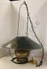 Vintage Hanging Electric Oil Style Lamp