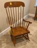 Wooden Rocking Chair - 4