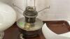 Oil Lamps with Shades and More - 7