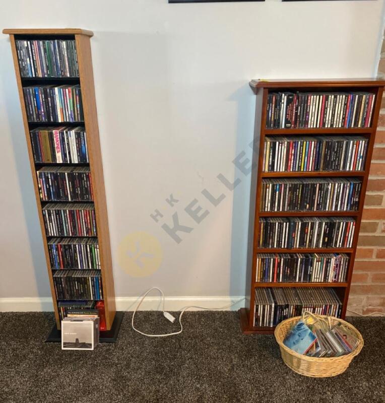 CD’s and Storage Cabinets