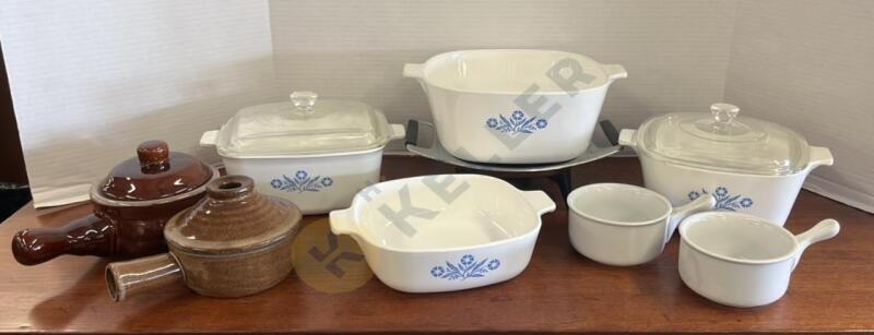 Corning Ware Cookware and Crocks