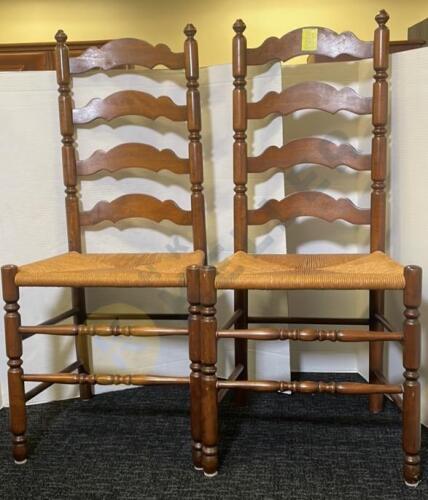 Matching Ladder Back Chairs
