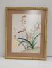 Pair of Framed Oriental Painted Silk Artwork - 2