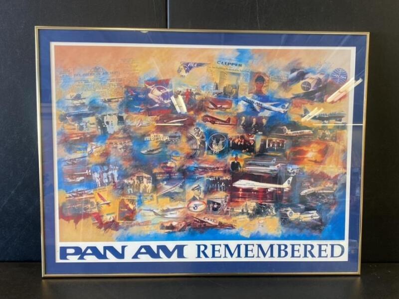 "Pan Am Remembered" Framed Print