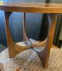 Pair of Mid Century Modern Round Side Tables - 3