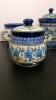 3 Pieces of Polish Pottery and a Russian Vase - 4