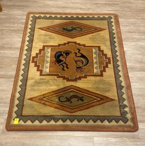 Kokopelli Southwestern Rug