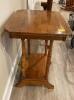 Small Wooden Side Table with Drawer - 3