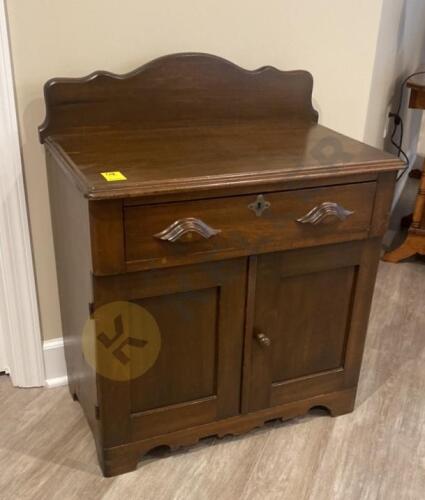 Wooden Wash Stand Cabinet