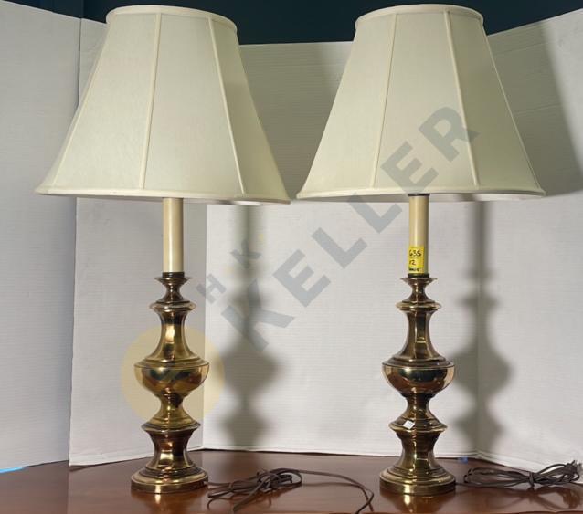 Pair of Table Lamps with Shades