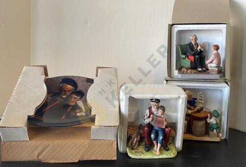 Norman Rockwell and Knowles Collectibles