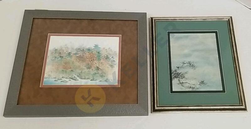 Two Framed Original Prints