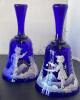 Mary Gregory Blue Glass - 5