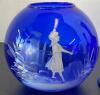Mary Gregory Blue Glass - 7