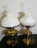 2 Electric Oil Style Table Lamps