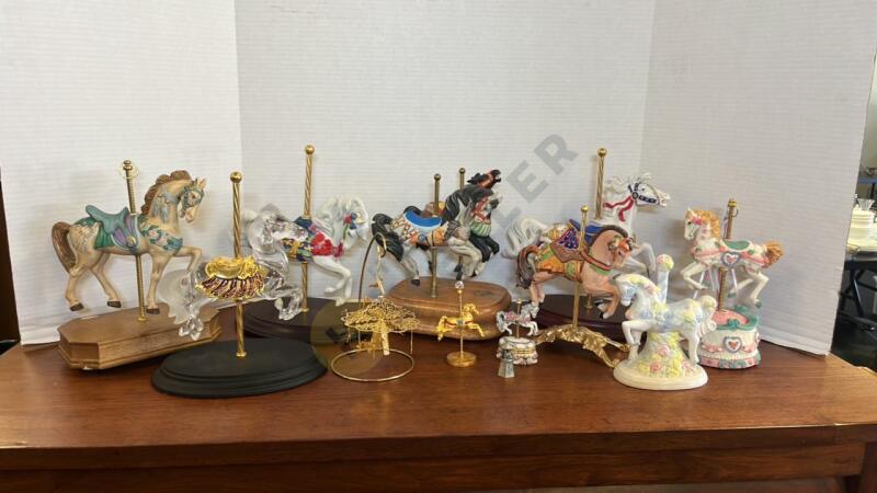 Collectable Carousel Horses