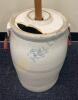 Stoneware 5 Gallon Butter Churn - 5