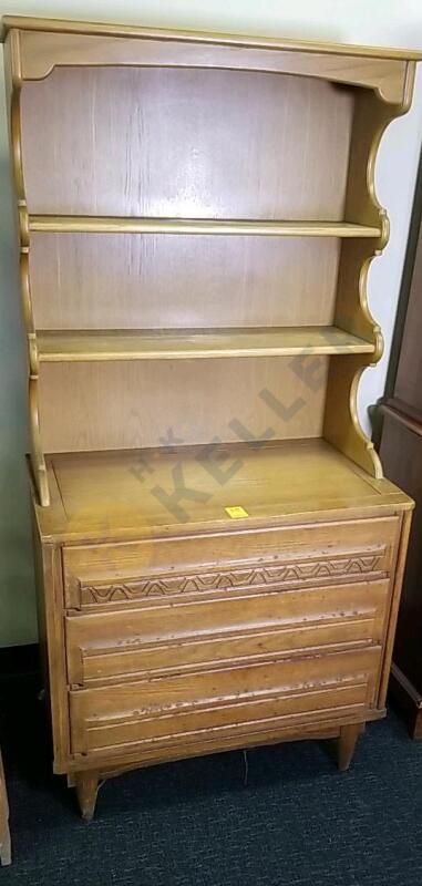 J.B. Van Sciver Co. Storage Cabinet with Display Shelves