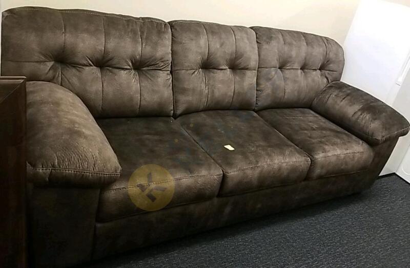 Brown Microfiber Sleeper Sofa