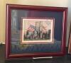 Framed World Trade Centers Photos and Blanket - 6