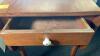 Wooden Drop Leaf Table with Drawer - 5